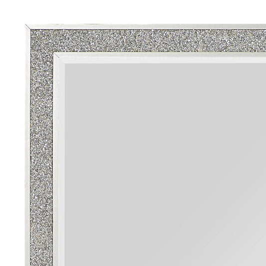 Sliverfluff Mirror Champagne mirrored glitter frame HouseOfZazla on Tampa Home & Garden Store