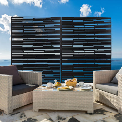 Indoor And Outdoor Metal Privacy Screen Divider
