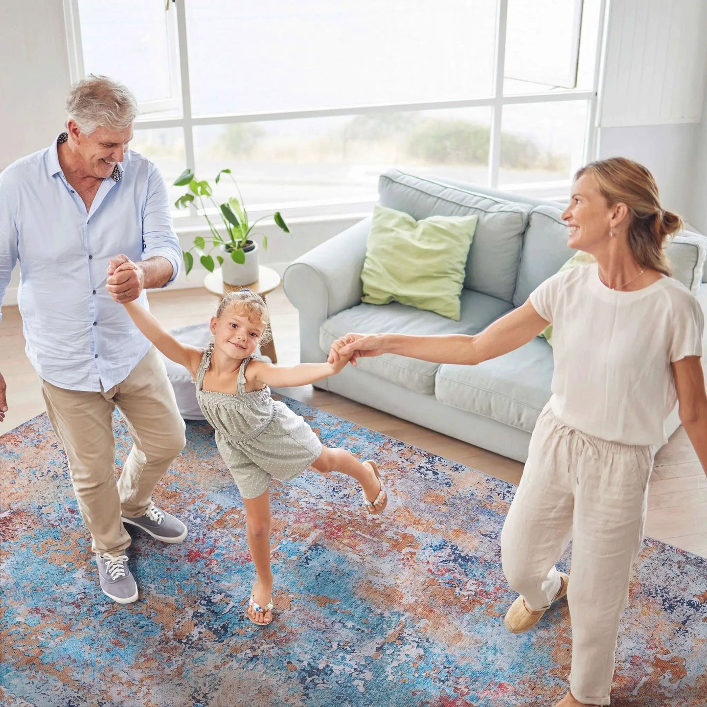 Maval Abstract Washable Area Rug For Any Room
