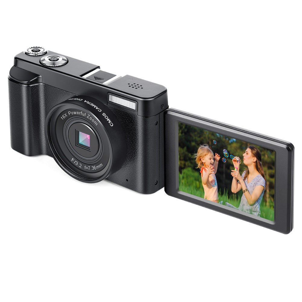 HD WIFI SLR digital camera with flip-out LCD screen in black on Tampa Home & Garden Store