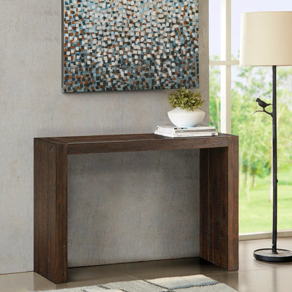 Modern Design Console Table In Tobago Smoke