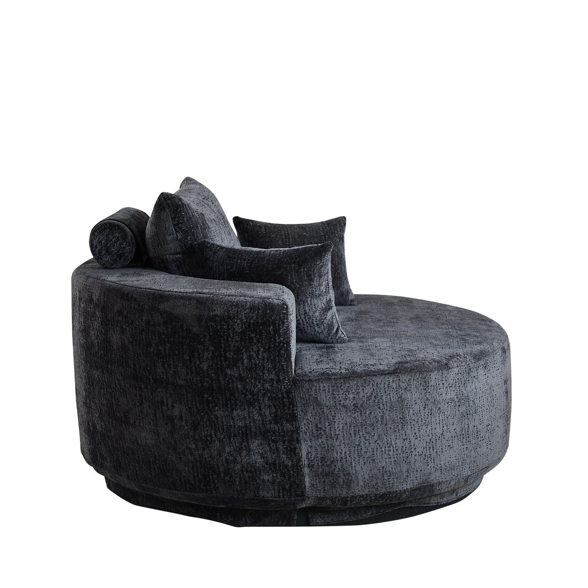 Modern Single Sofa and Swivel Sleeper Chair