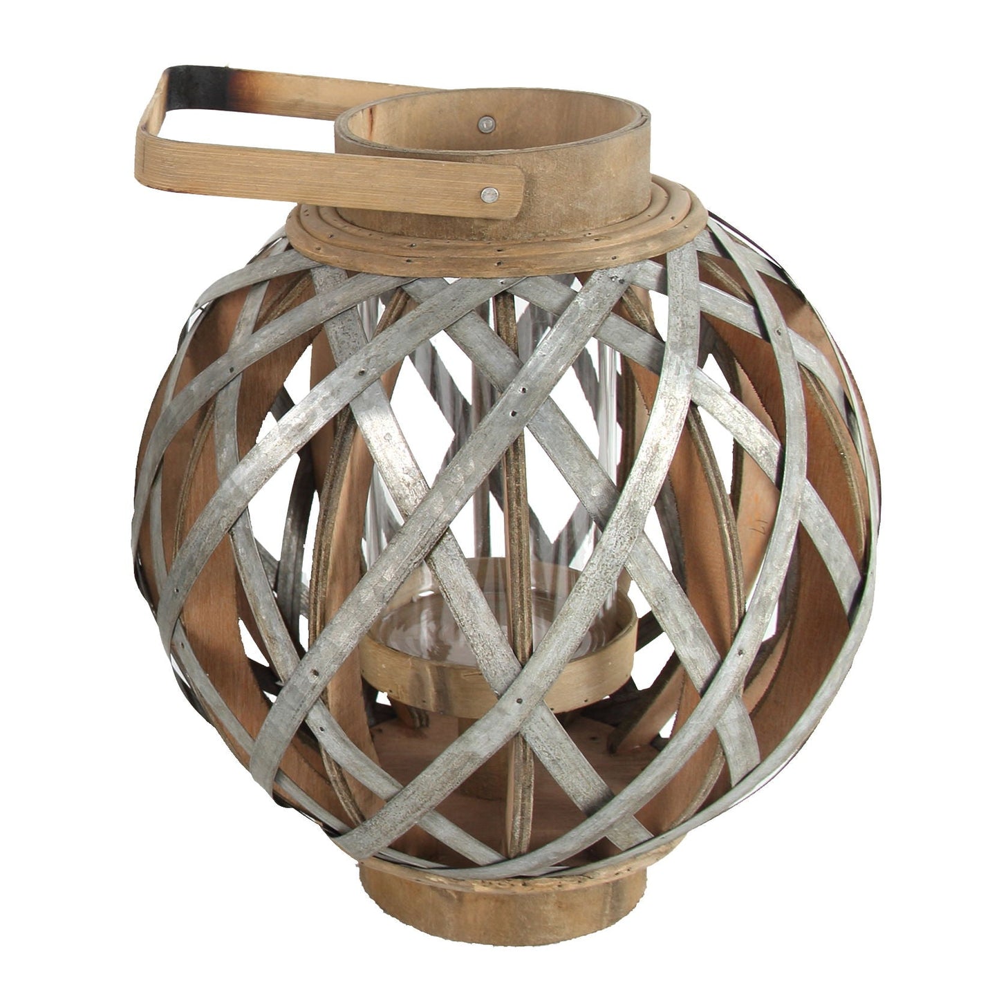 Vintage Glass Lantern For Indoor and Outdoor