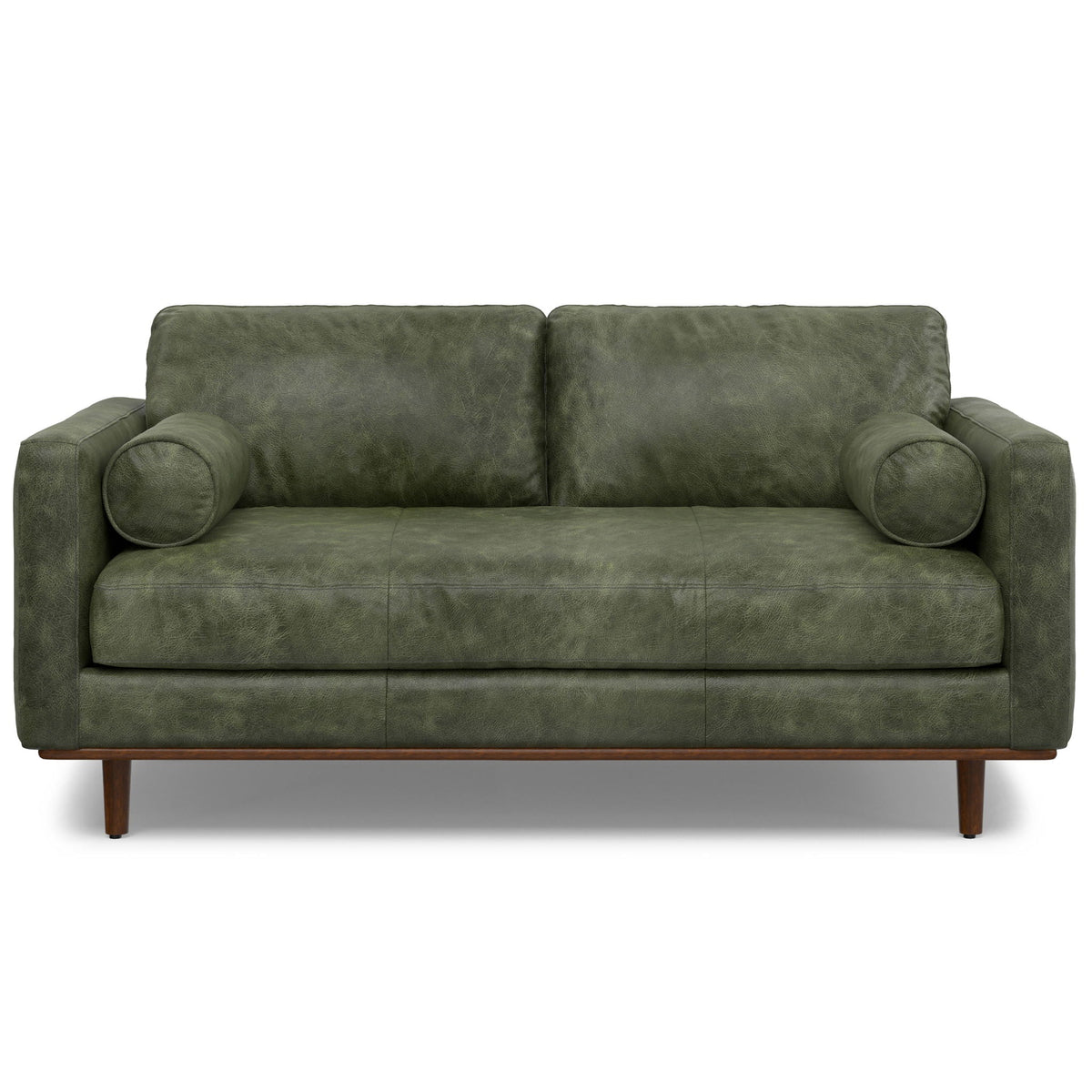 Morrison Brazilian Leather Sofa and Ottoman Set