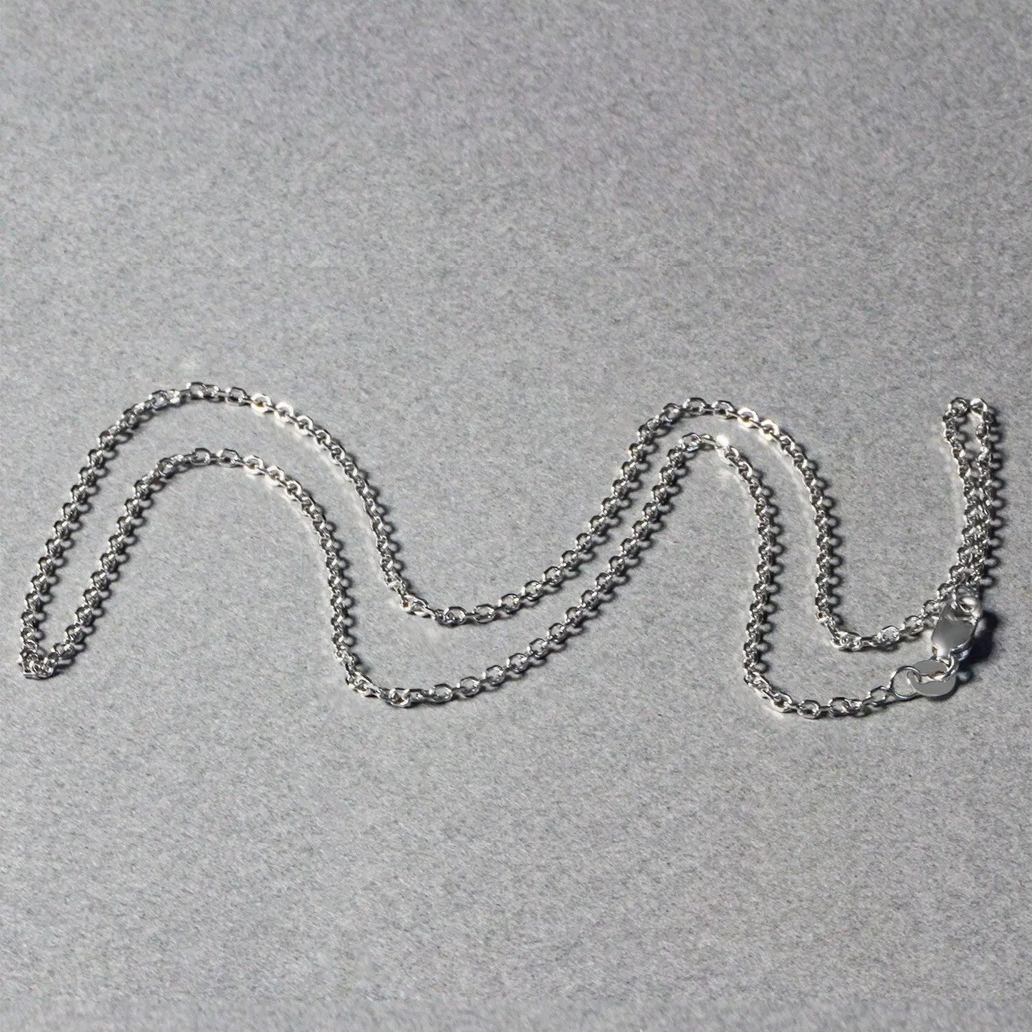 18k White Gold Diamond-Cut Cable Link Chain Necklace 1.40 mm Bids.com on Tampa Home & Garden Store
