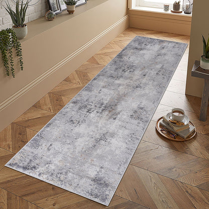 Marfi Abstract Area Rug in Neutral Tones