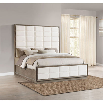 Prescott Luxurious Upholstered Tufted Bed