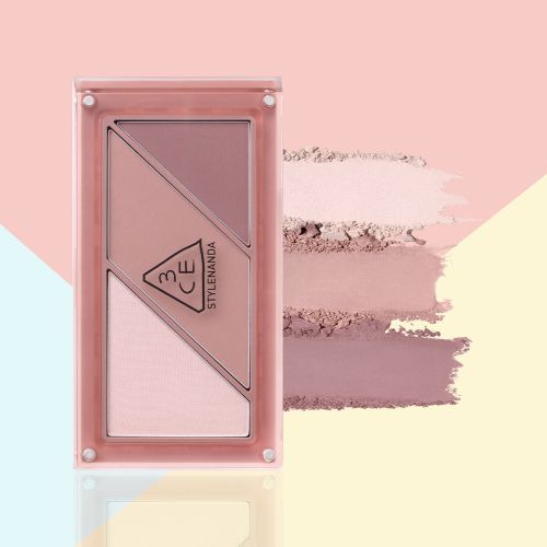 3CE LAYER-IT-ALL Blush Palette four-color blush compact in pink case on Tampa Home & Garden Store