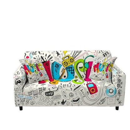 3D Printed Butterfly Slipcover Sofa Cover by Stevvex for 2/3 seater, anti-slip stretch on Tampa Home & Garden Store