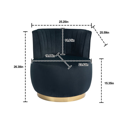 360 Swivel Barrel Sofa Chair and Support Base