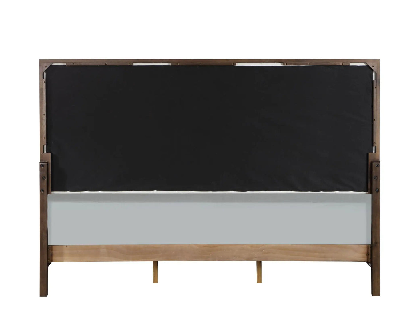 Carena Comfort Bed upholstered black headboard with wooden frame by Unique Piece Furniture on Tampa Home & Garden Store