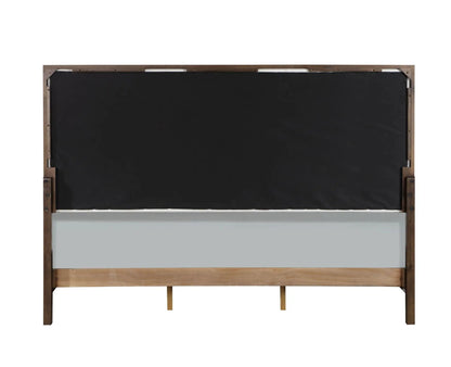 Carena Comfort Bed upholstered black headboard with wooden frame by Unique Piece Furniture on Tampa Home & Garden Store