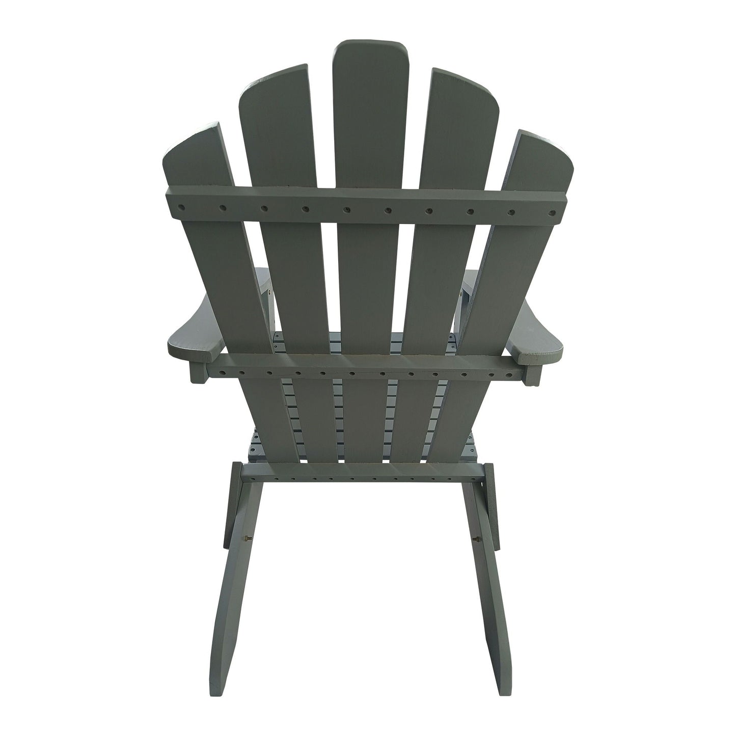 Foldable Outdoor Adirondack Chair Walnut
