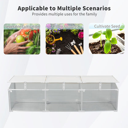 Indoor and Outdoor Polycarbonate Greenhouse