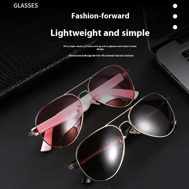 Smart AI Translation Sunglasses set of 3 aviator frames with polarized UV lenses on Tampa Home & Garden Store