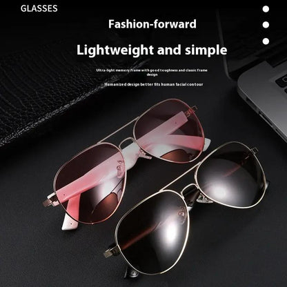Smart AI Translation Sunglasses set of 3 aviator frames with polarized UV lenses on Tampa Home & Garden Store