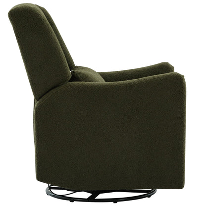 Wide Wingback Swivel Glider And Recliner