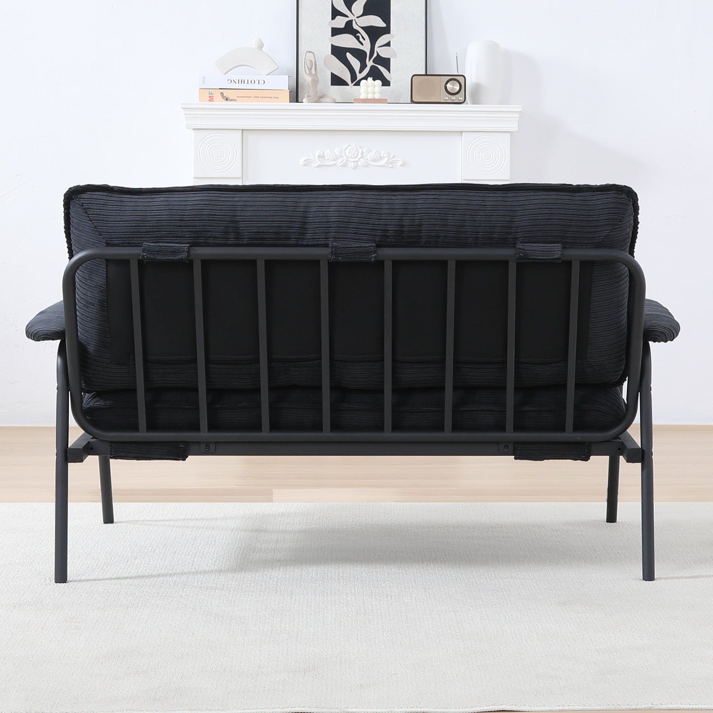 Modern Metal Frame Sofa and Compact Design