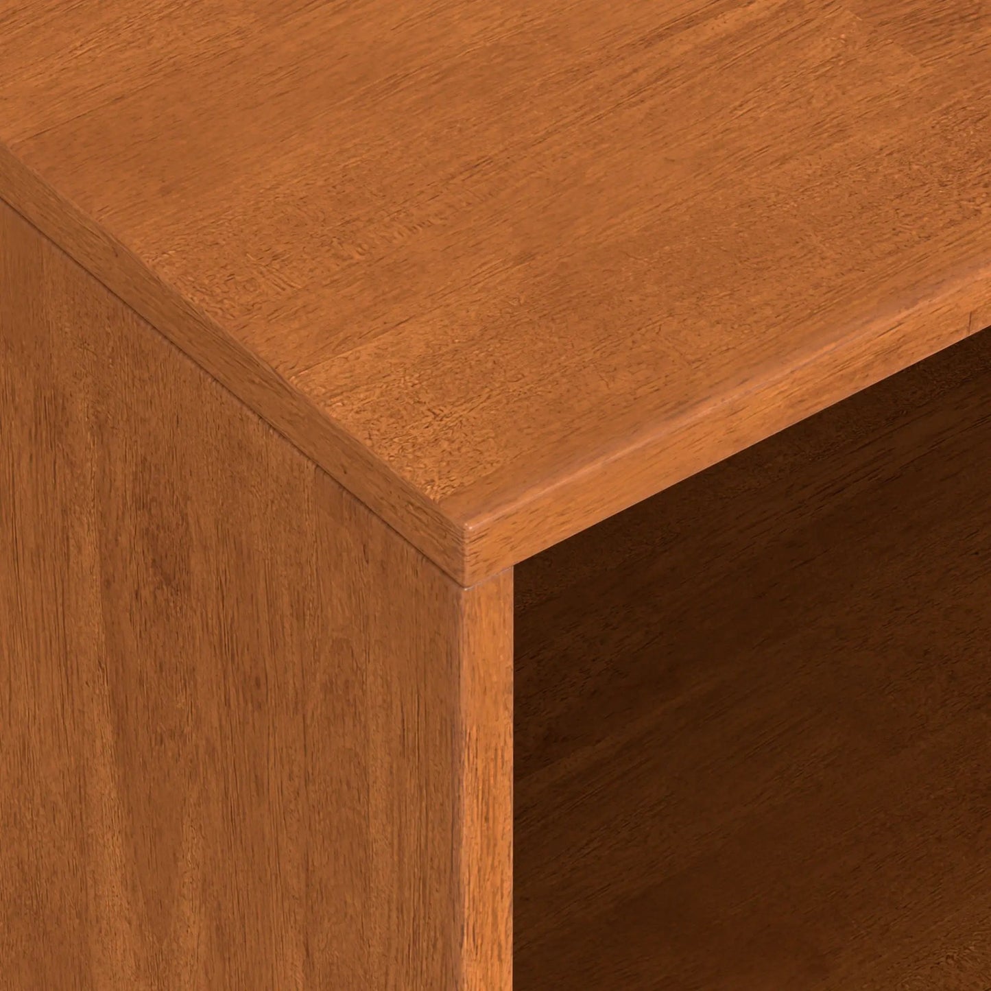 Harper Handcrafted Bookcase With Storage, warm oak wood grain, Unique Piece Furniture on Tampa Home & Garden Store