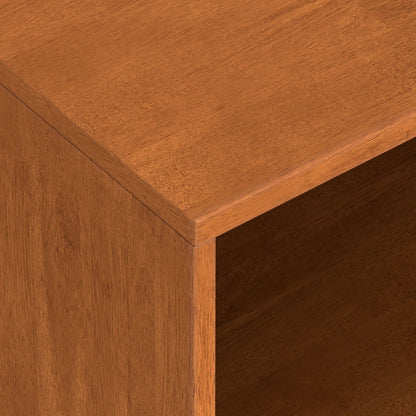 Harper Handcrafted Bookcase With Storage, warm oak wood grain, Unique Piece Furniture on Tampa Home & Garden Store