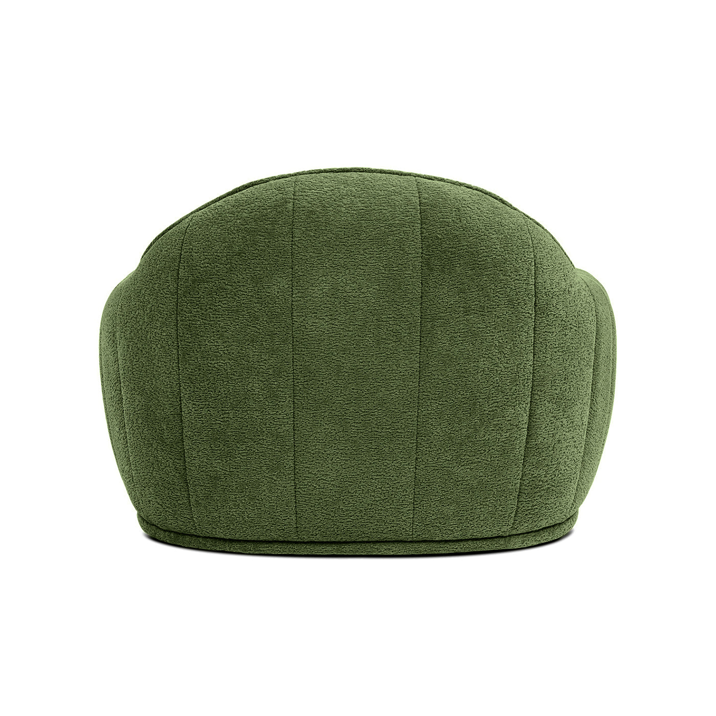 Louie 30.5in Dog Sofa Bed Moss green round plush fabric by HouseOfZazla on Tampa Home & Garden Store