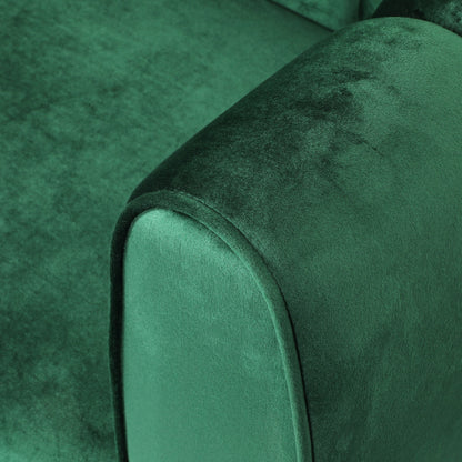 Miranda Velvet 3-Seater Sofa With a Luxe Look