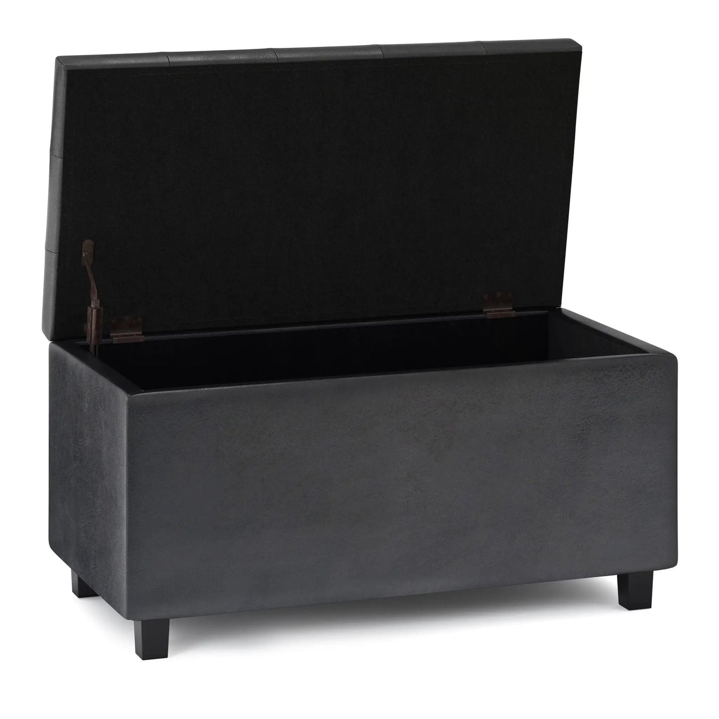 Cosmopolitan Upholstered Storage Ottoman Bench