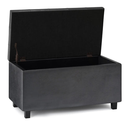 Cosmopolitan Upholstered Storage Ottoman Bench