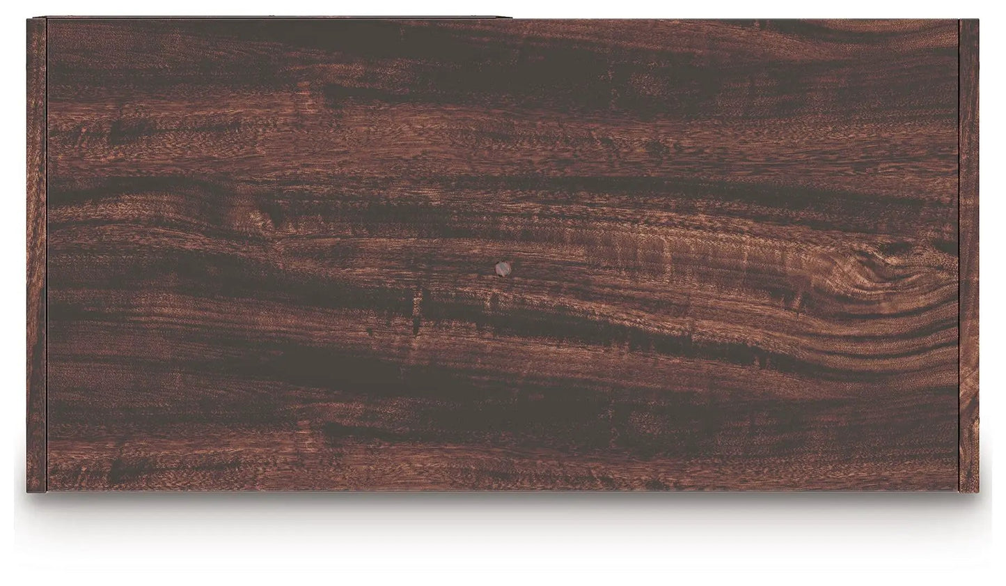 Glosmount cube organizer drawer front in dark woodgrain with subtle knots and a centered knob on Tampa Home & Garden Store