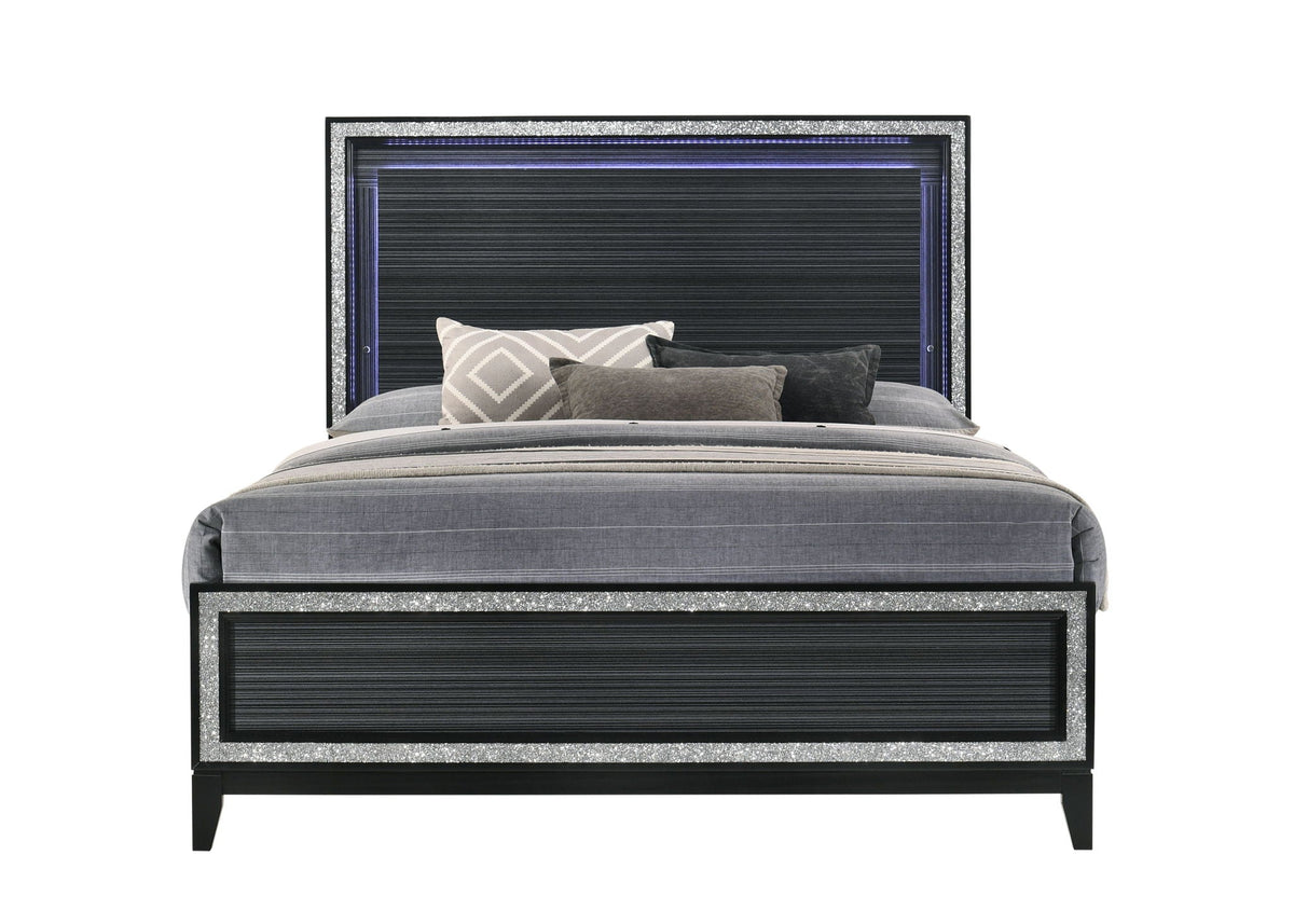 Haiden Queen Storage Bed with LED Lighting