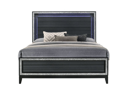Haiden Queen Storage Bed with LED Lighting