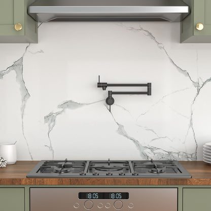 Modern Folding Wall Mount Pot Filler Faucet