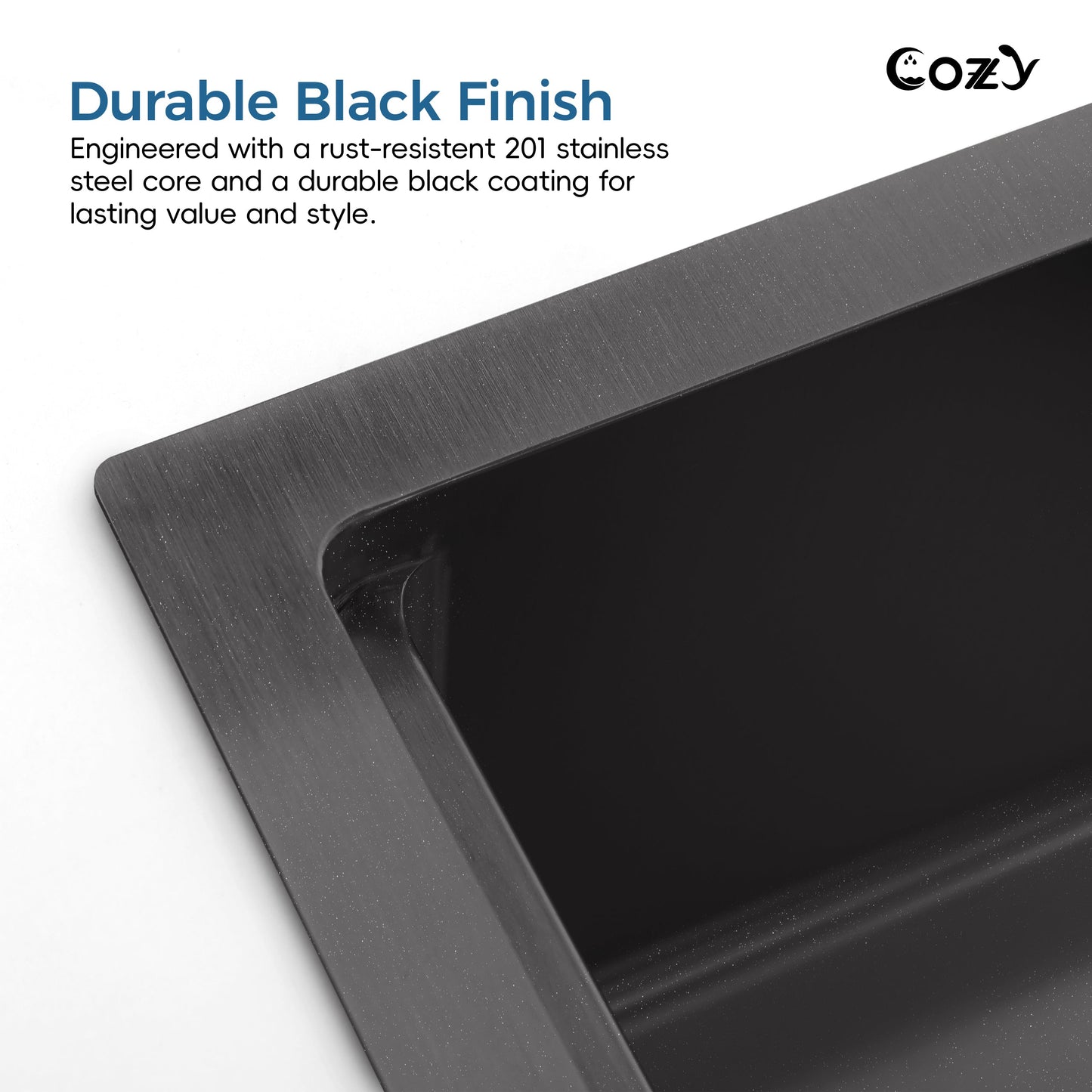 Modern Waterfall Single Bowl Kitchen Sink
