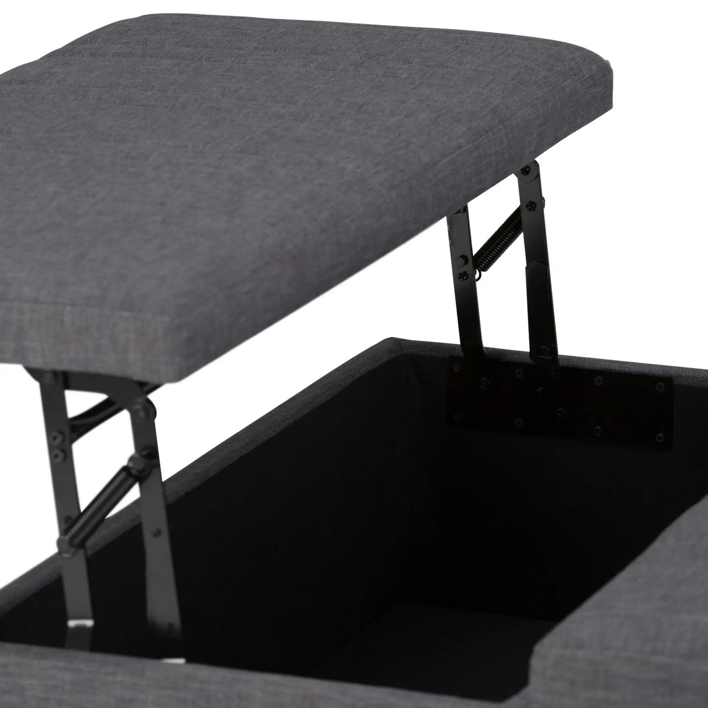 Ellis Coffee Table Storage Ottoman Contemporary
