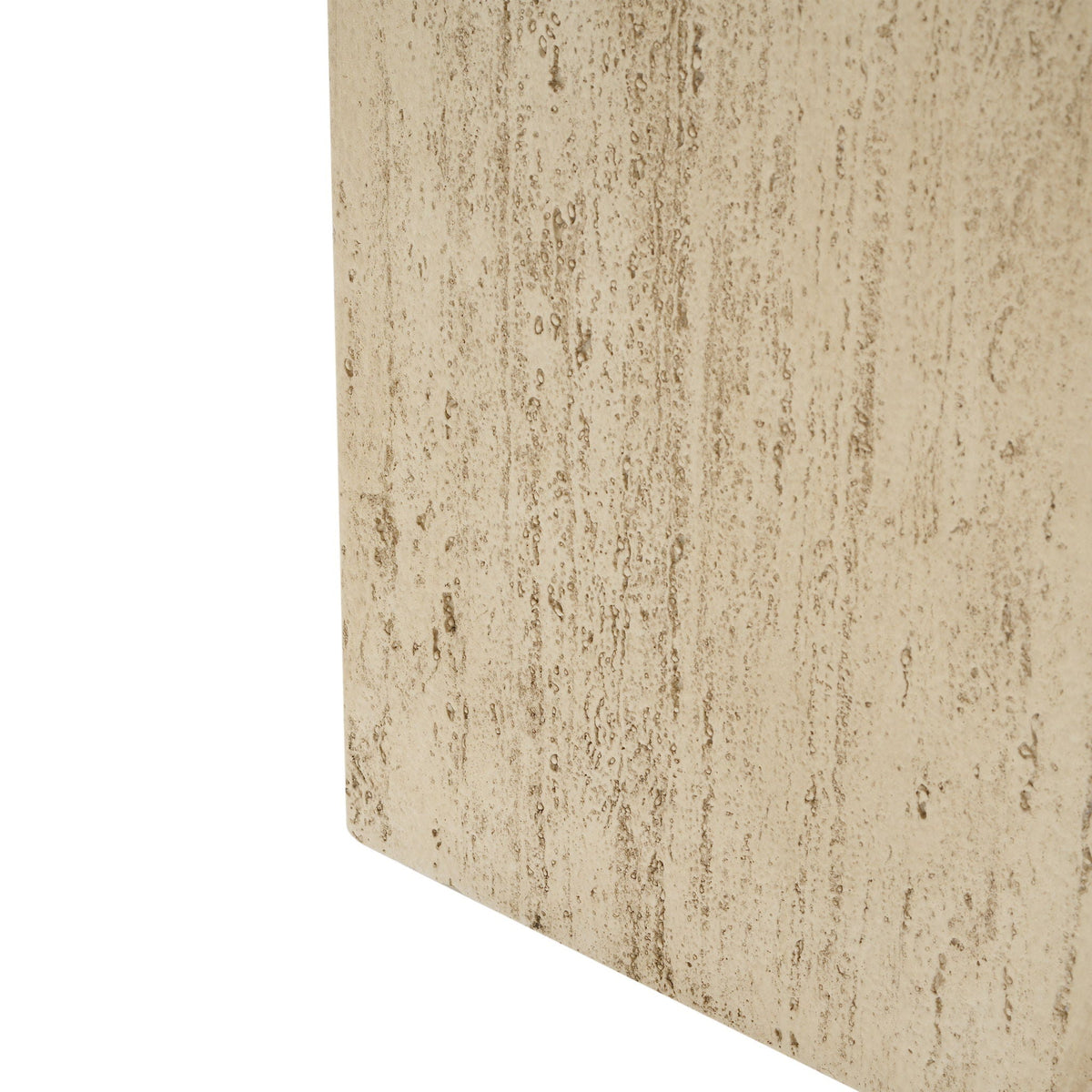 Modern outdoor planter beige textured stone finish with rough surface on Tampa Home & Garden Store