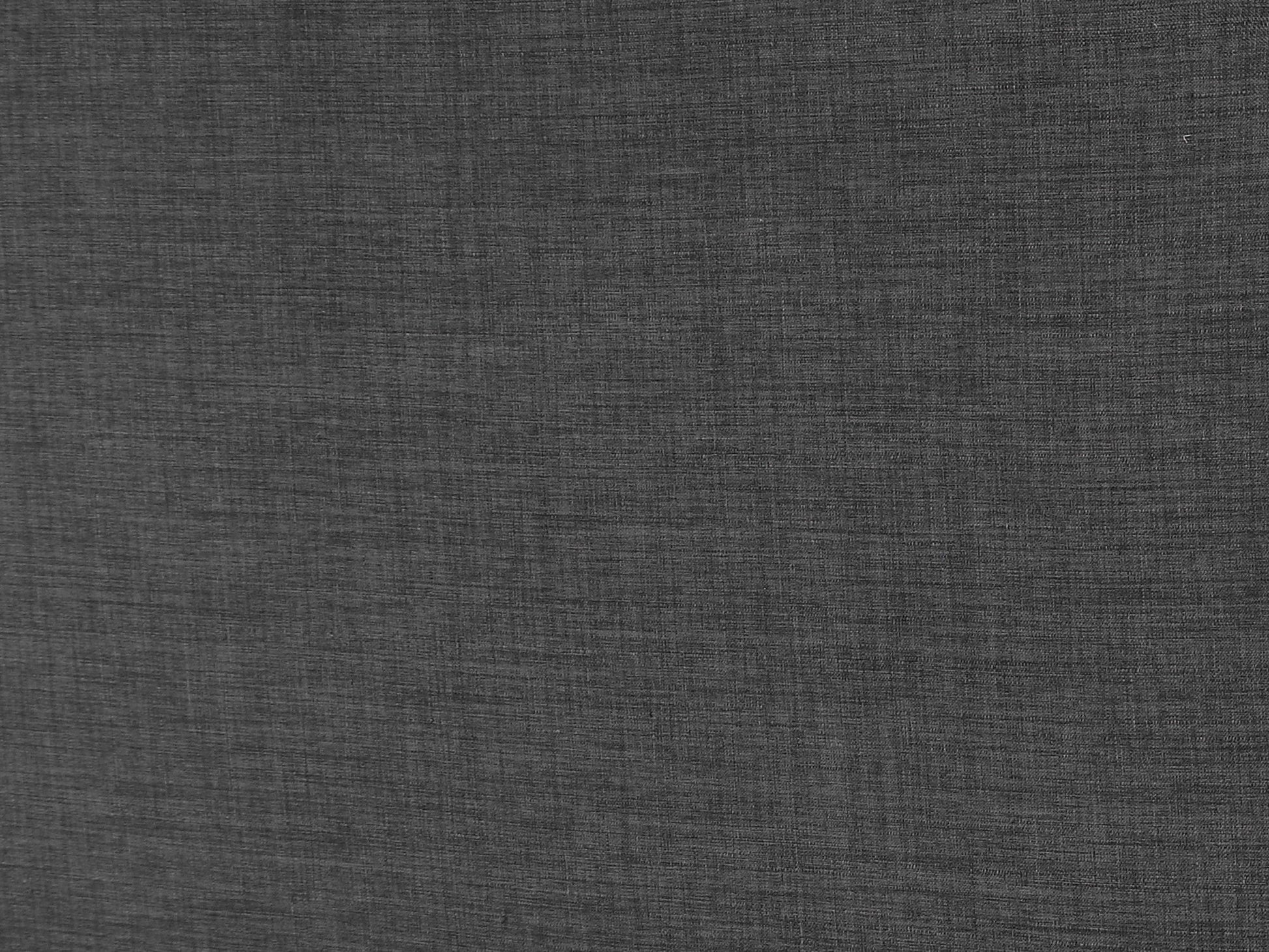 Kopa fabric upholstered bed texture in dark gray woven fabric close-up on Tampa Home & Garden Store