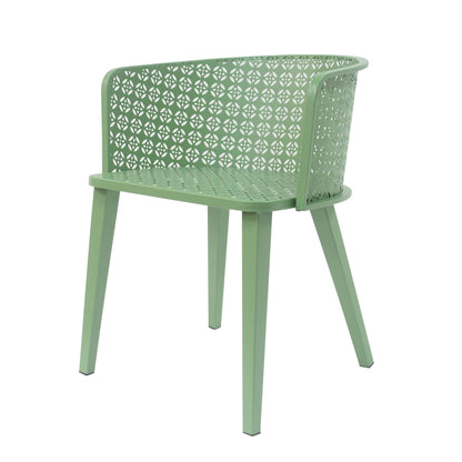 Milan Outdoor Dining Chair Set for Home and Yard