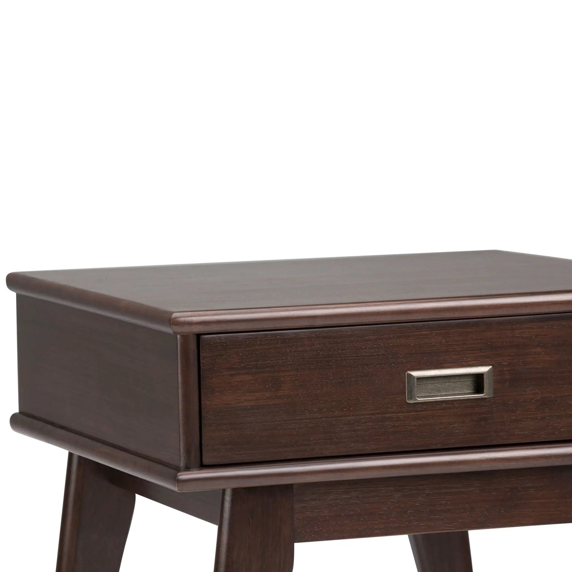 Draper Handcrafted Mid Century End Table dark walnut by Unique Piece Furniture on Tampa Home & Garden Store