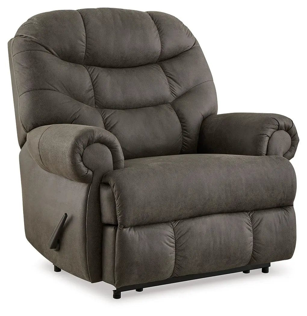 Camera Time Zero Wall Recliner gunmetal gray fabric recliner chair by Unique Piece Furniture on Tampa Home & Garden Store