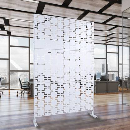 Sturdy Metal Outdoor and Indoor Privacy Screen