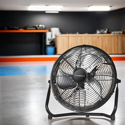 3 Speed Heavy Duty Metal Floor Fan and Tilt Head