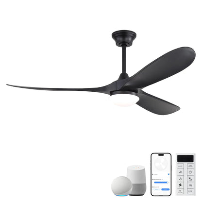 Smart Ceiling Fan With Lights, DC Motor Indoor