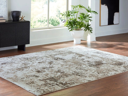 Barricland Rug, Abstract Multicolor Area Rug