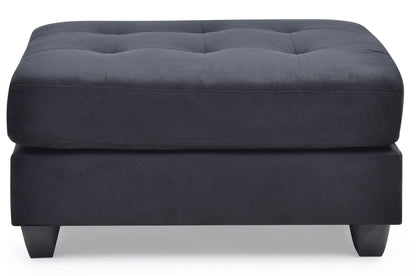 Chic Contemporary Storage Ottoman Tufted Cushion