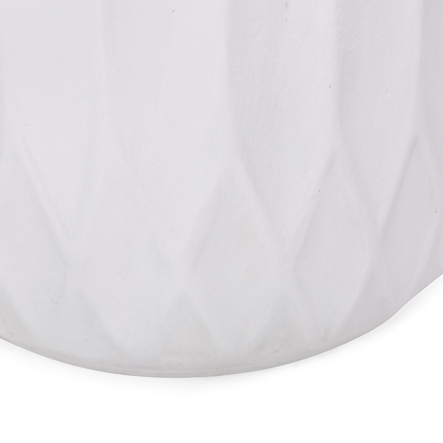 Contemporary Round Outdoor Concrete Side Table