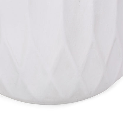 Contemporary Round Outdoor Concrete Side Table