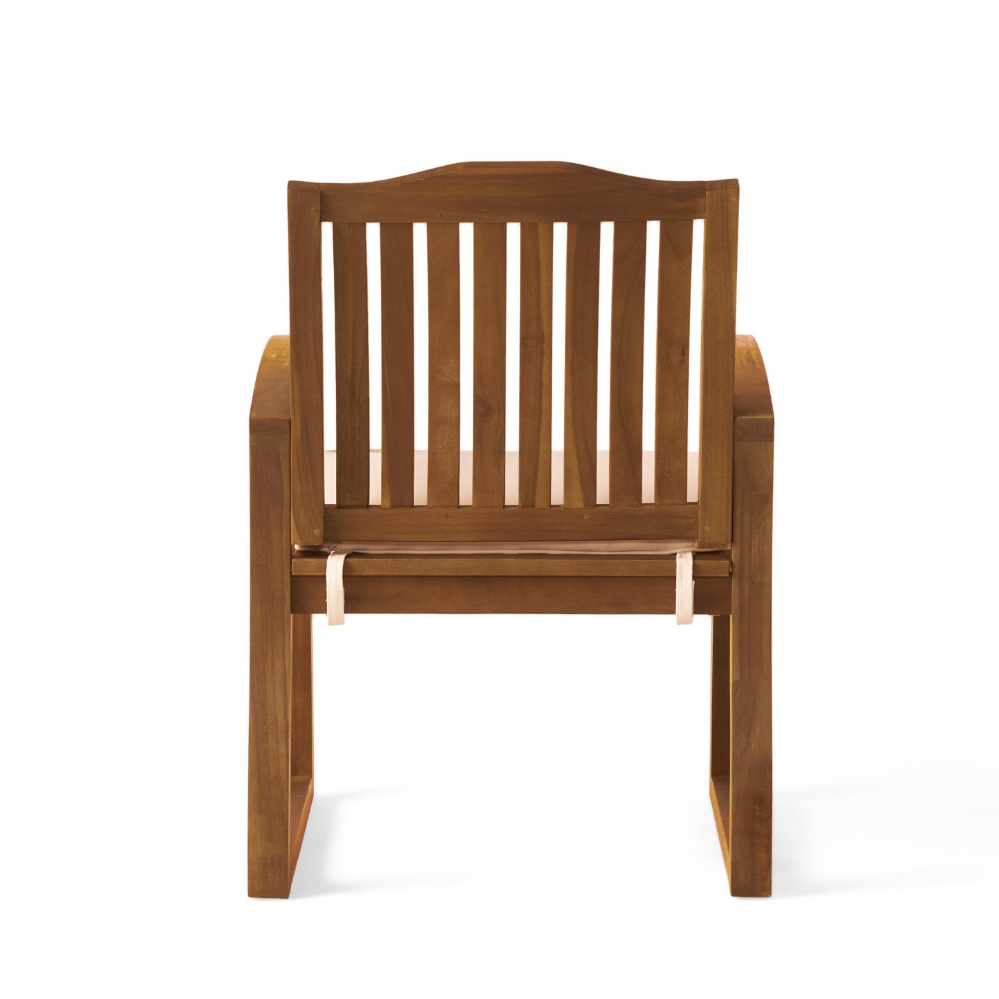 7 Piece Acacia Wood Outdoor Dining Table Set