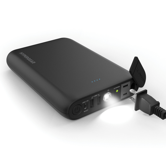 HyperGear 65W AC Portable Power Bank For Laptop