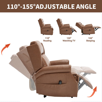 Manual Recliner With Vibrations and Heat