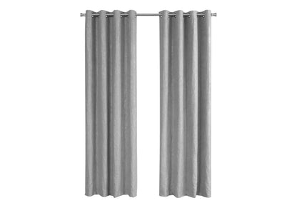 2 Piece Curtain Panel Set Room Darkening Grommet